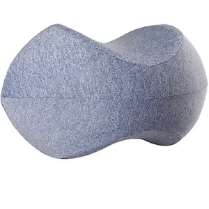 26*20*15cm blue Cationic knee pillow, slow rebound memory foam leg pillow AZ21101