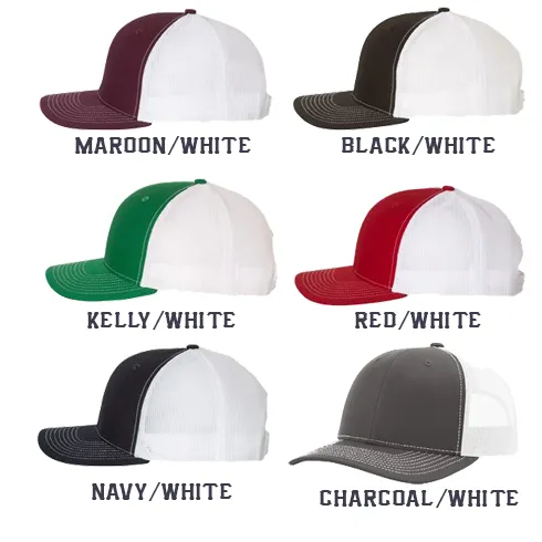 3 Line Custom Hat - Snapback Trucker