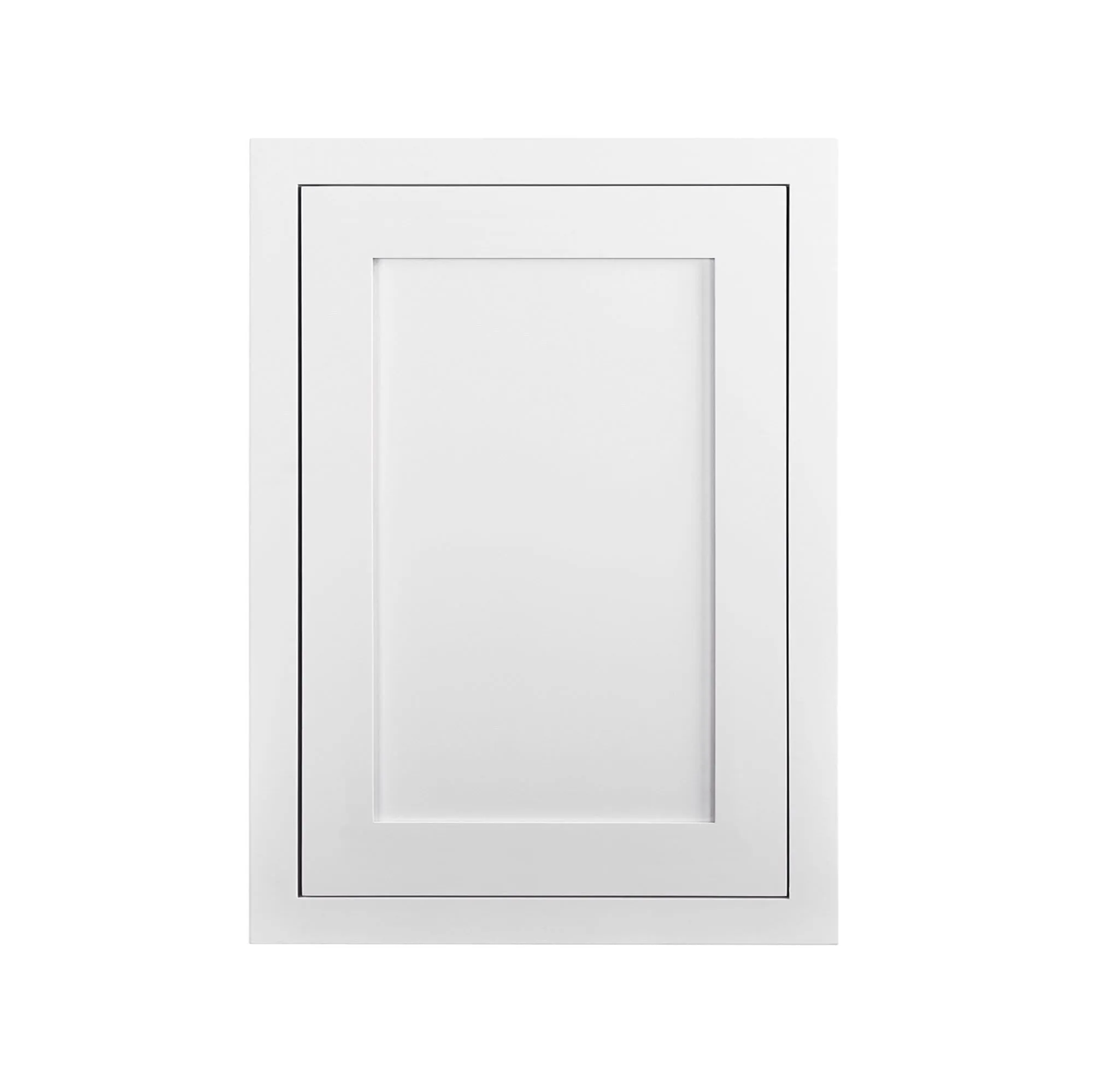39" Tall Custom Inset Shaker Wall Cabinet - Single Door 9", 12", 15", 18" & 21"