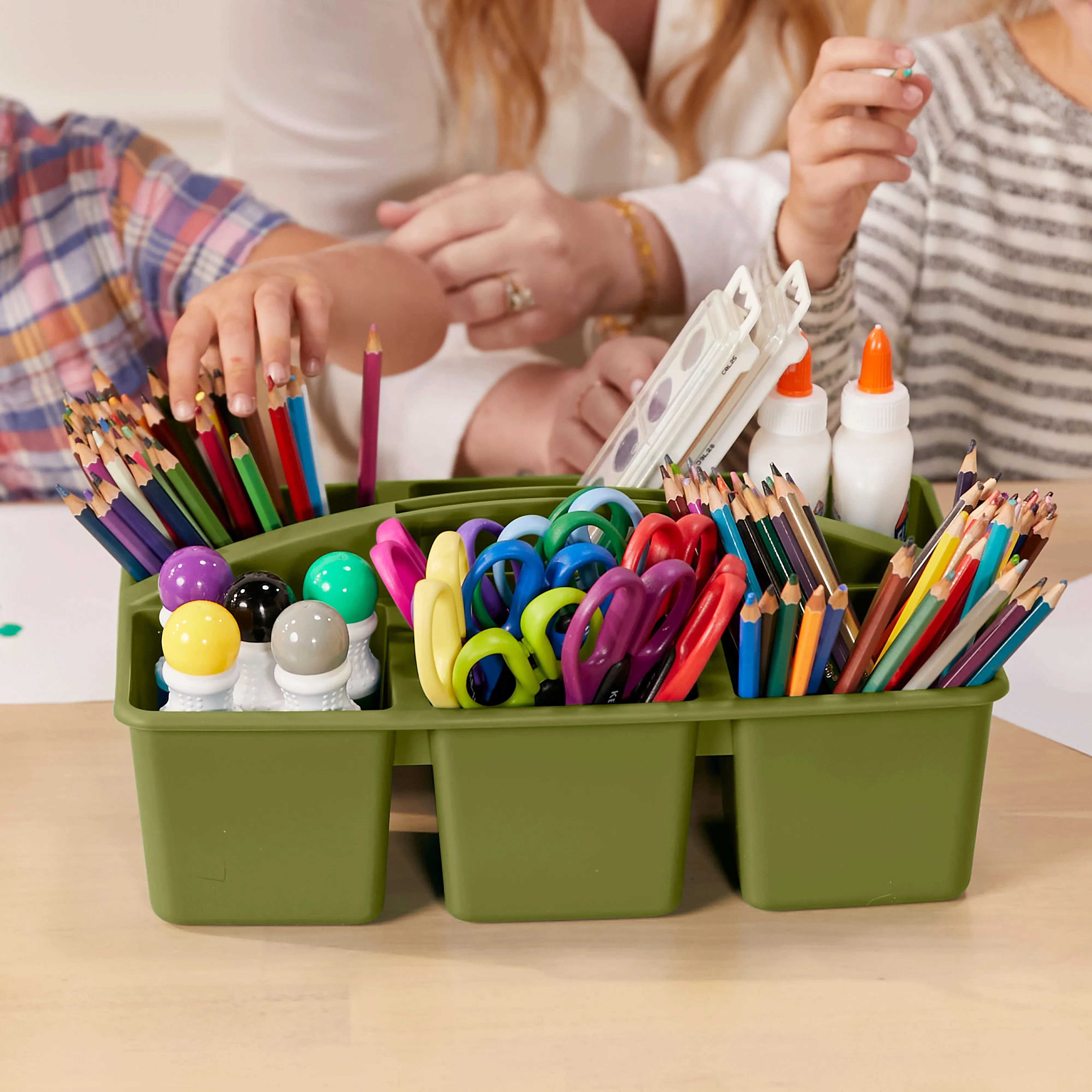 6-Compartment Large Caddy, Storage Organizer