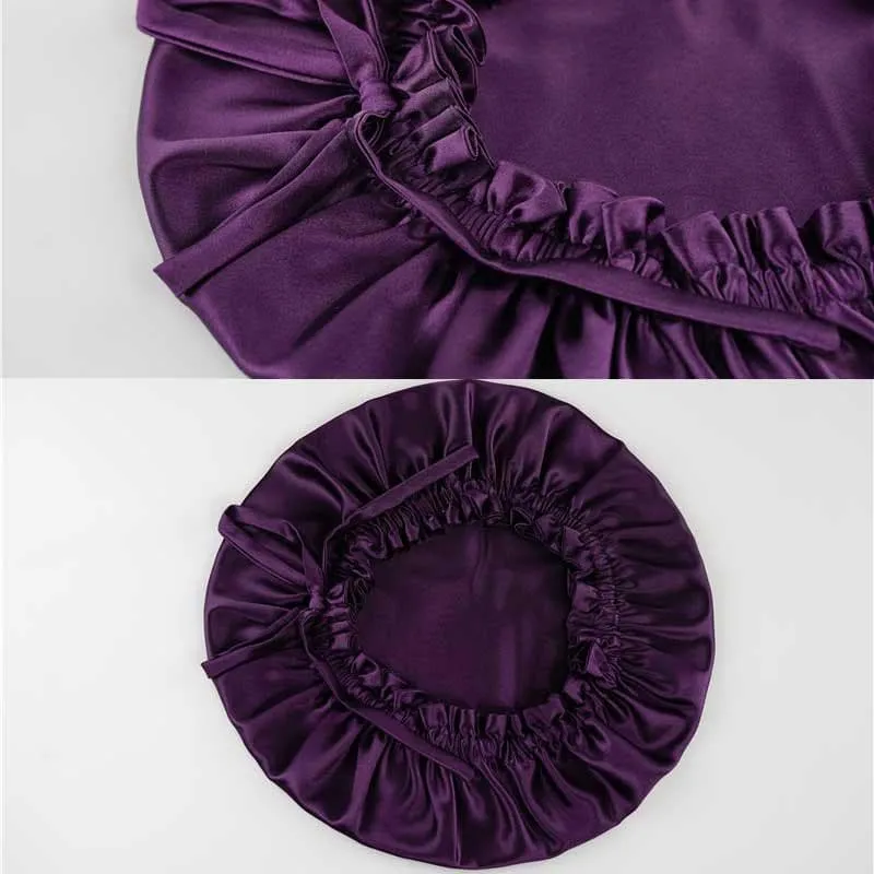 Adjustable Silk Bonnet Double Side - Custom and Wholesale
