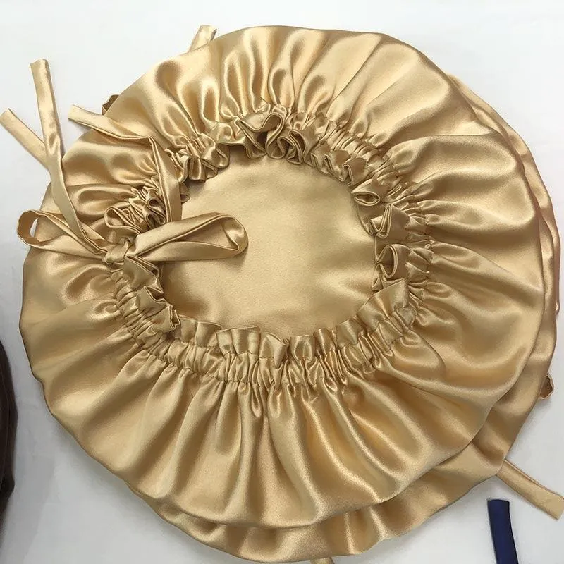Adjustable Silk Bonnet Double Side - Custom and Wholesale