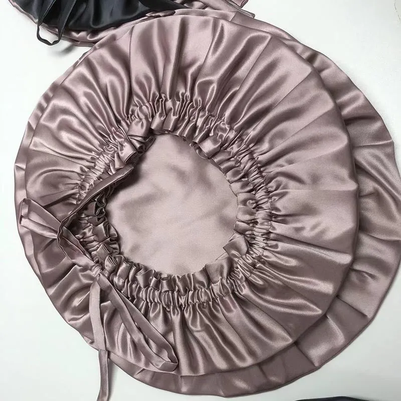 Adjustable Silk Bonnet Double Side - Custom and Wholesale