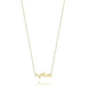 AVA 'MY LOVE' NECKLACE