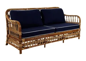 Avoca Daybed with Blue Cushions