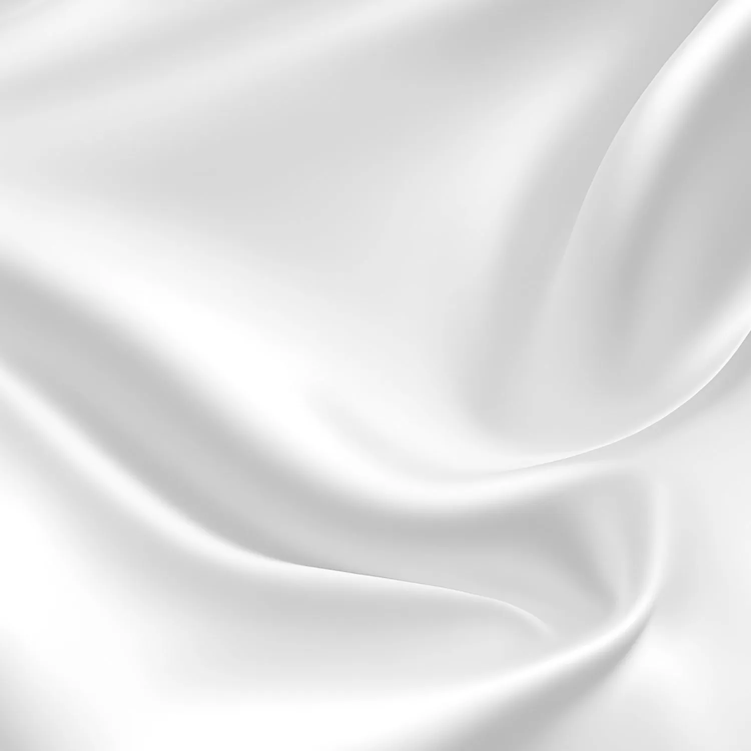 Bamboo Silk Filled Pillow 50x75cm Pack of 2  White