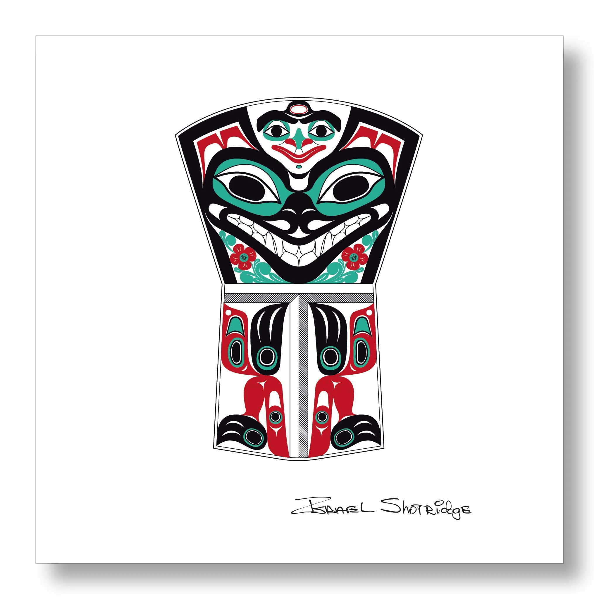 Bear Copper - Limited Edition Formline Art Print