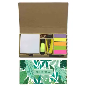 Beautiful Custom Stationary Kit Box Organizer for School - Tropical