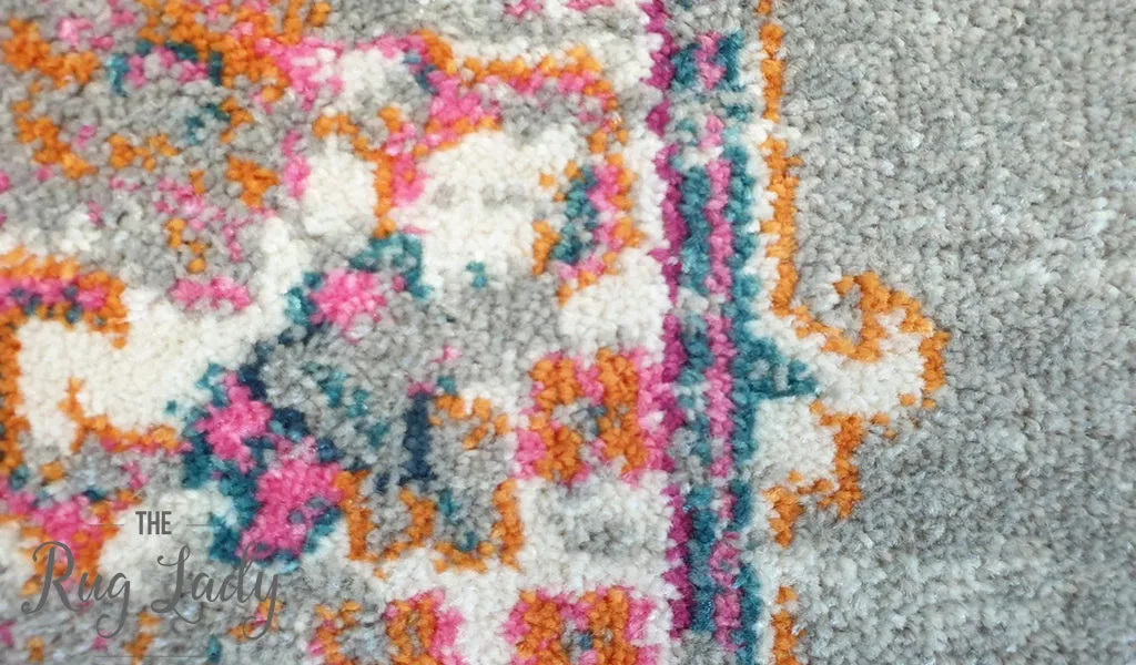 Blake Grey Medallion Transitional Rug