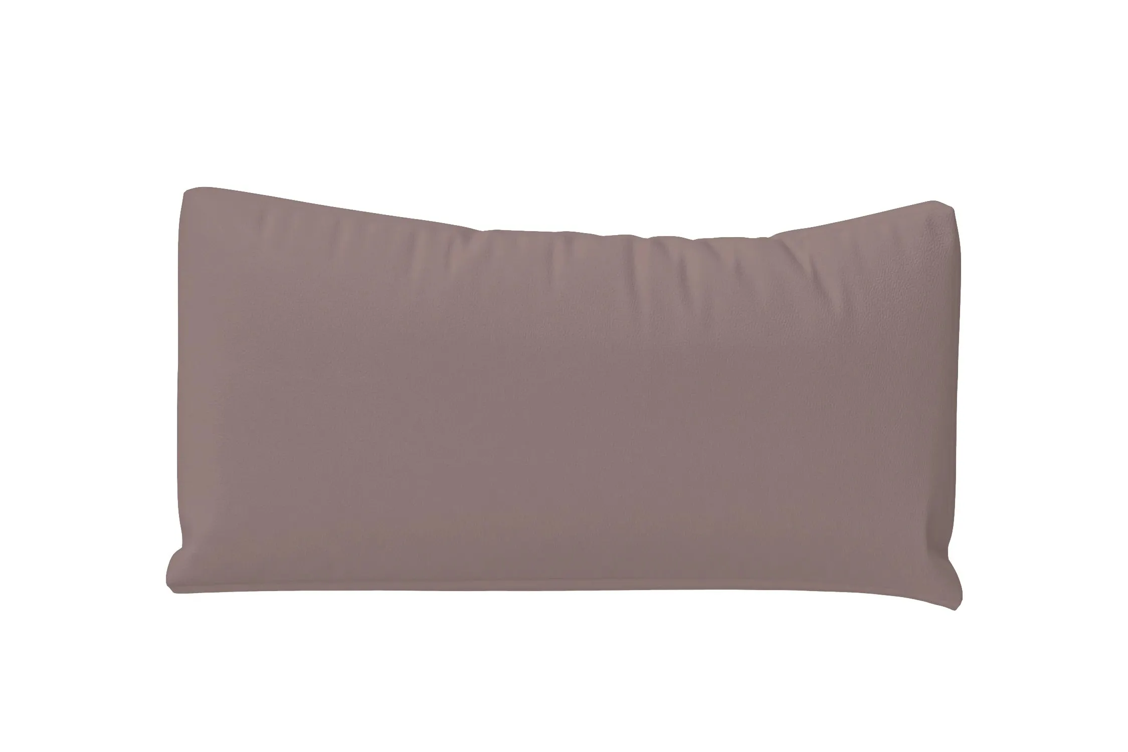 Bolster Cushions 55 x 20 cm Rose Taupe Leather