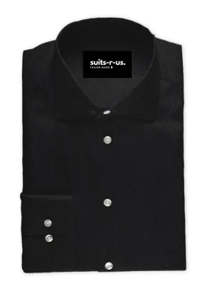 Charcoal Birdseye Shirt