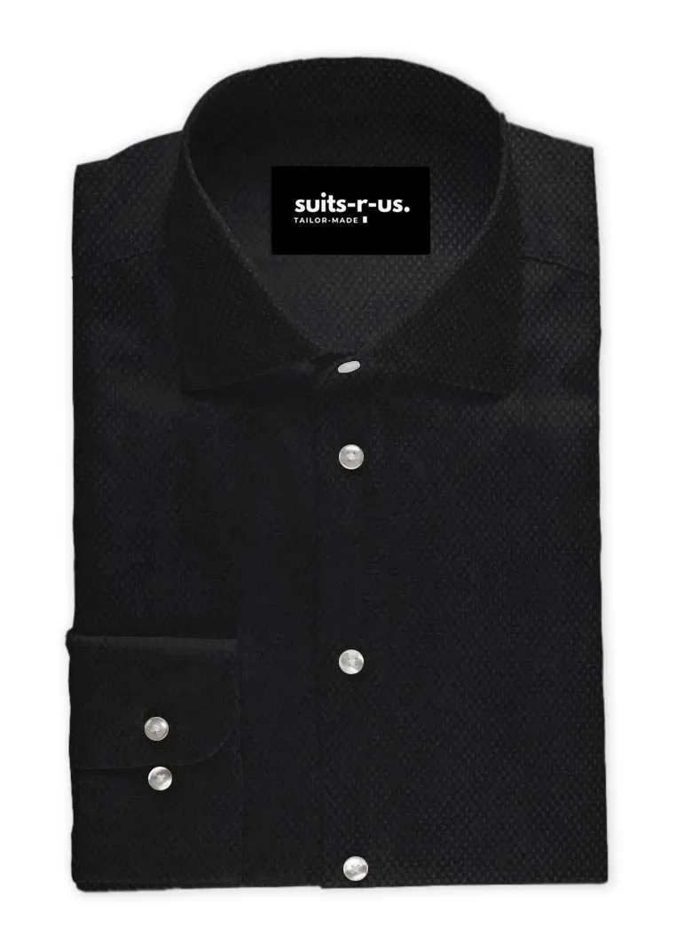 Charcoal Birdseye Shirt