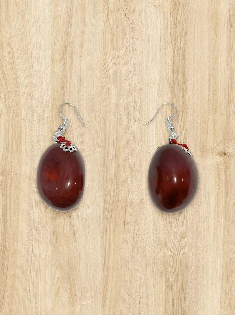 Classic Tagua Earrings