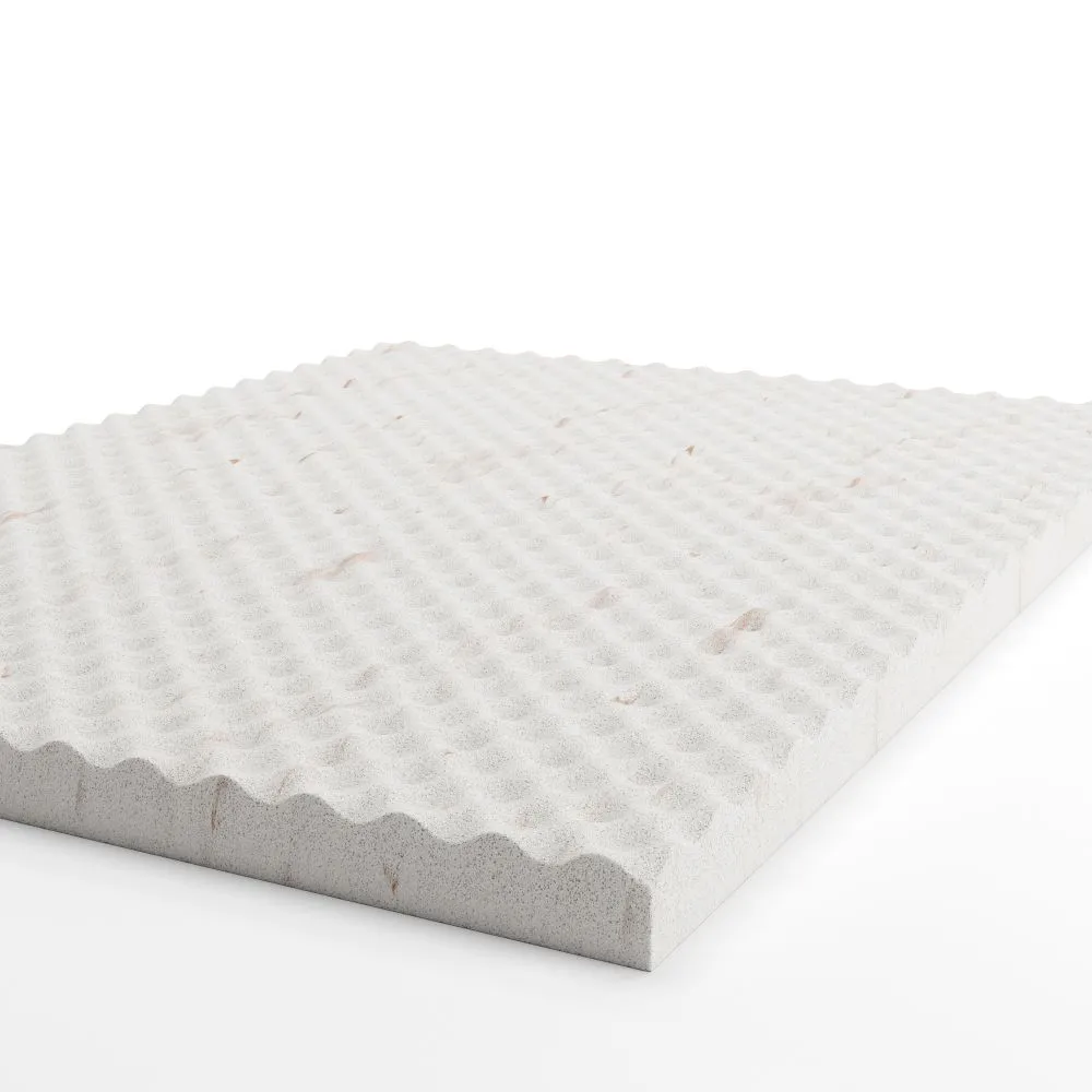 Copper Cooling Swirl Memory Foam Mattress Topper