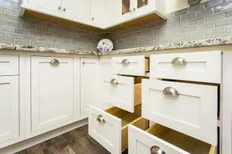 Custom Blind Corner Base (Left or Right) Inset Blind 36" 42" Inch