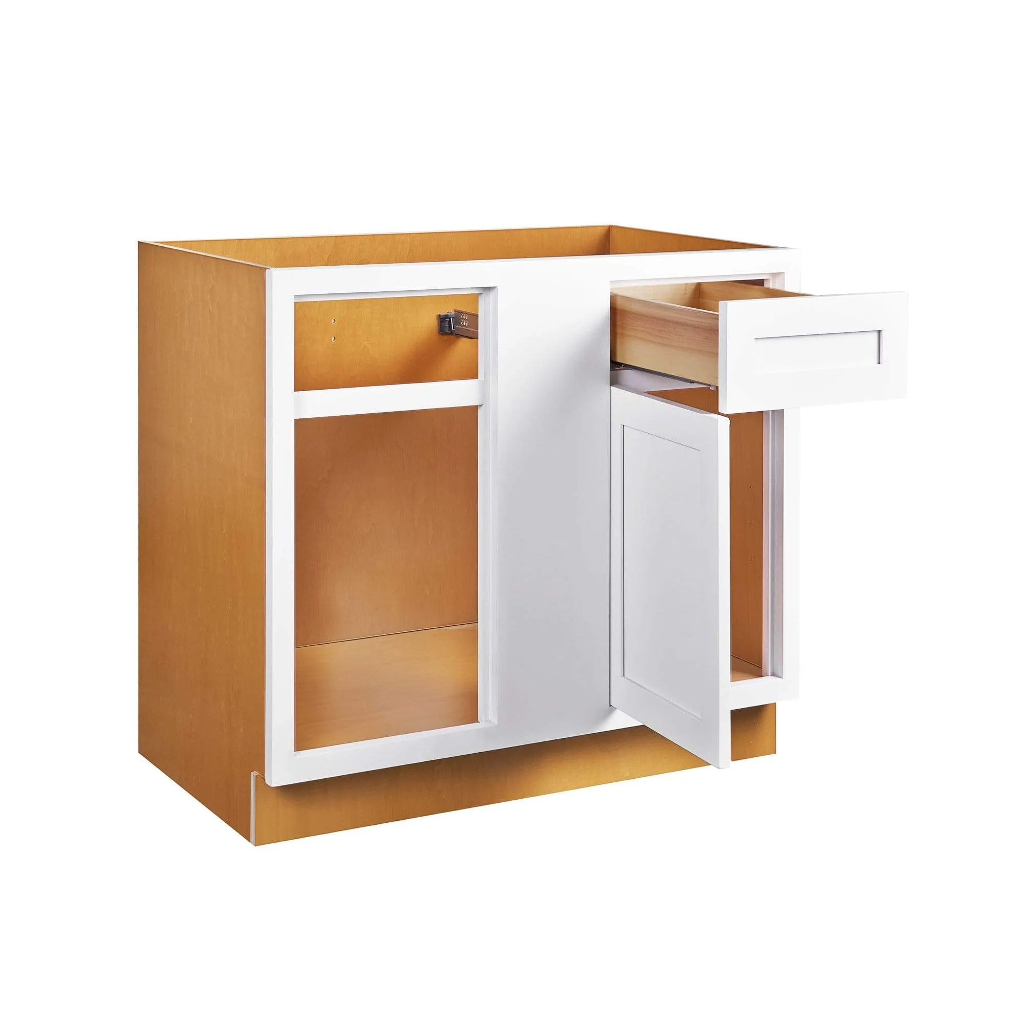 Custom Blind Corner Base (Left or Right) Inset Blind 36" 42" Inch