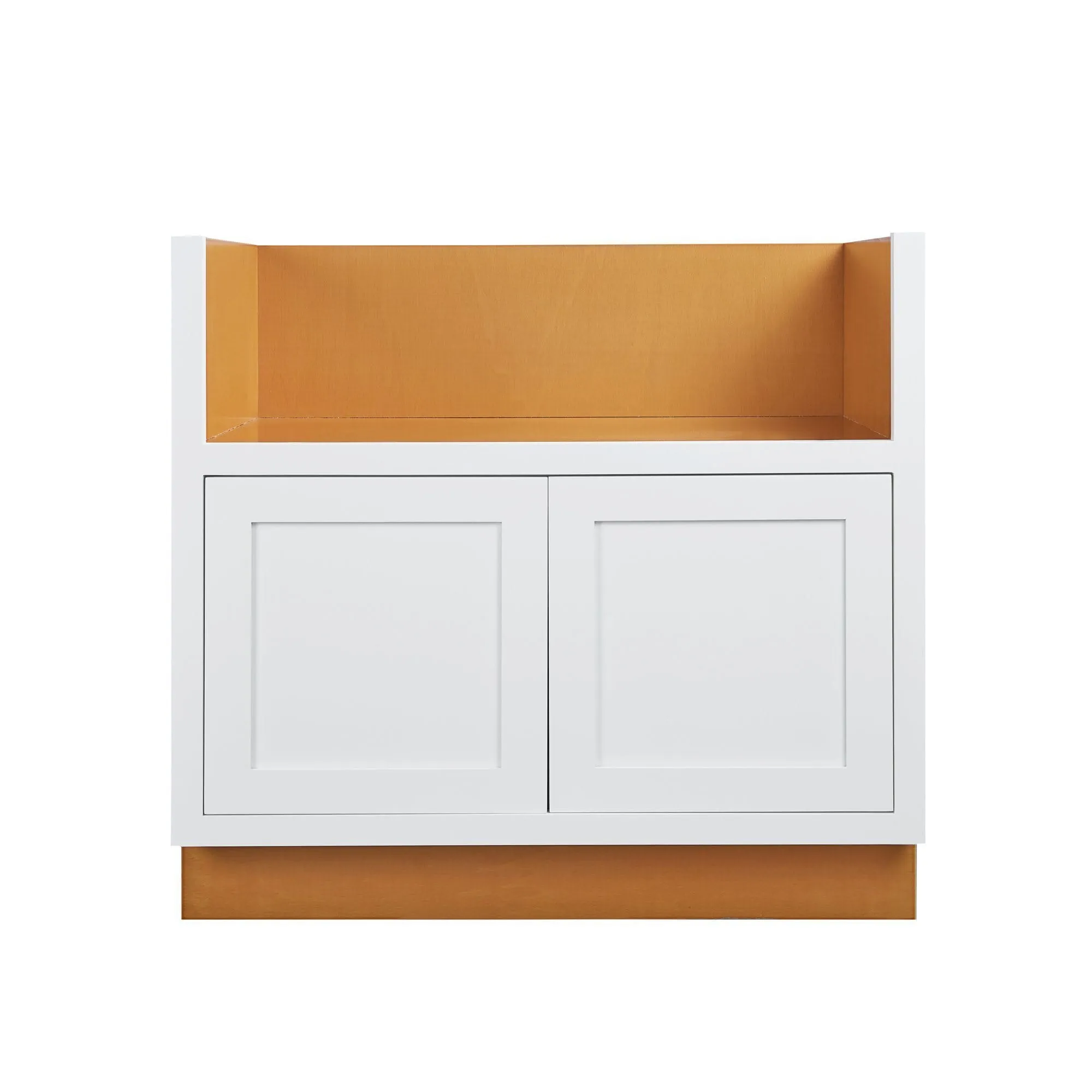 Custom Farm Sink Base Inset Shaker Cabinets 33", 36" & 39"