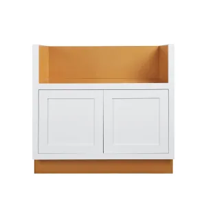 Custom Farm Sink Base Inset Shaker Cabinets 33", 36" & 39"