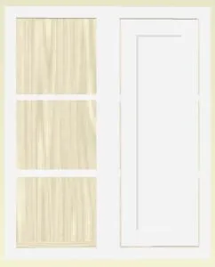 Custom Oak Blind Corner Wall Inset Cabinet 27" Wide by 9", 12" 15", 18", 21", 24", 27", 30", 33", 36", 39  and 42" Tall