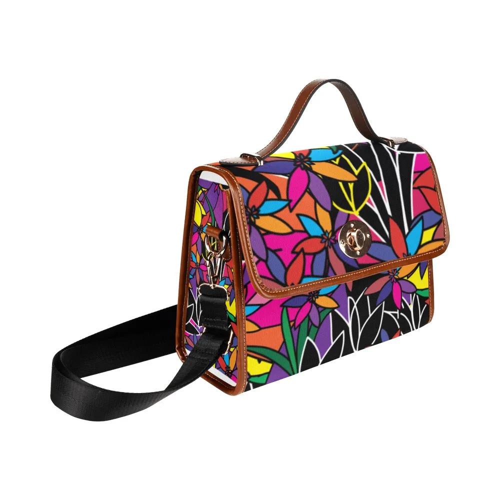 Custom Order Traveler Canvas Crossbody - LA FLEUR