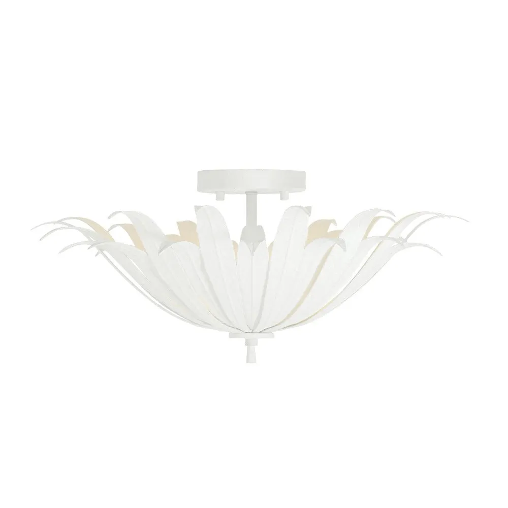 Daylily Semi-Flush Mount