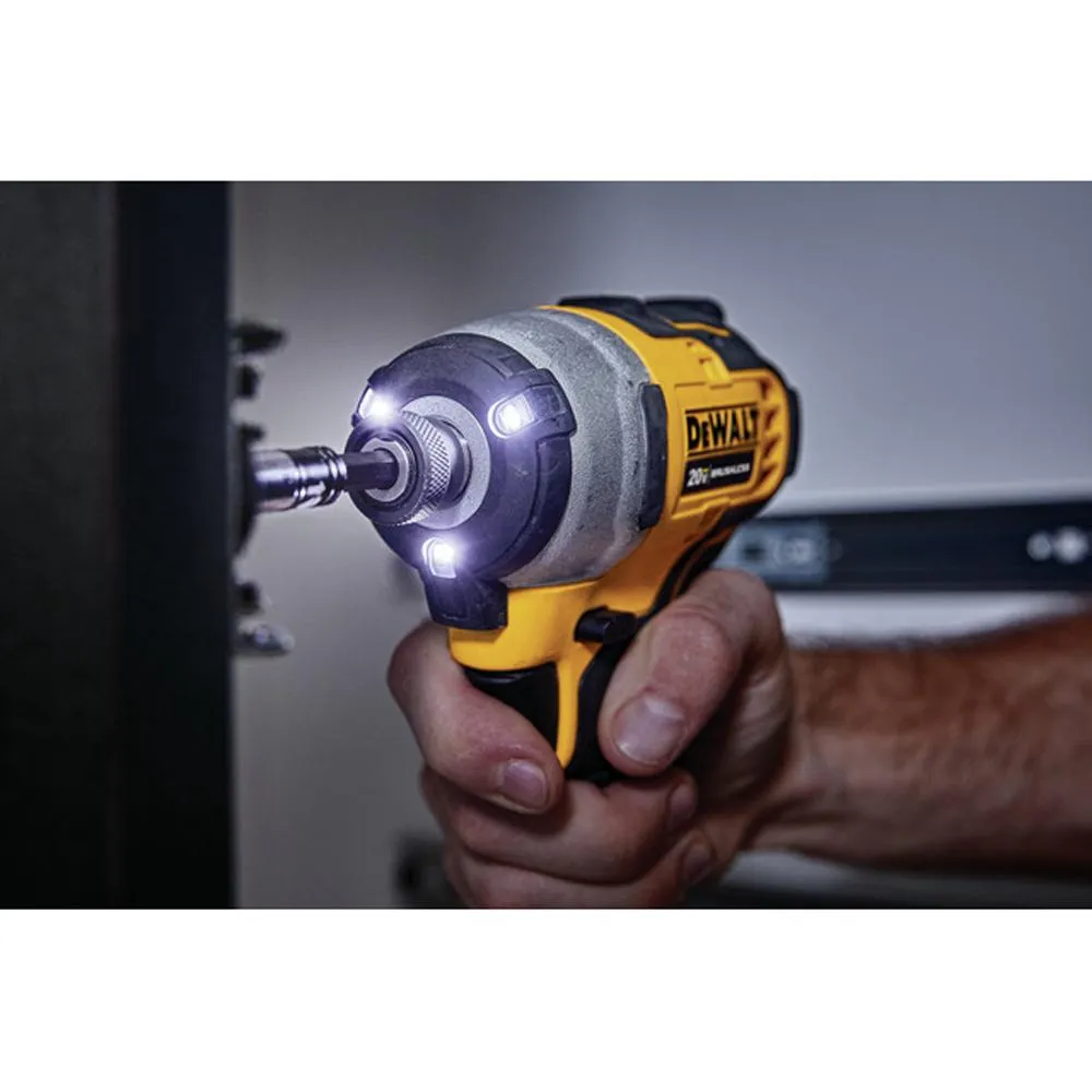 DeWalt DCF809B ATOMIC 20V Max Compact Brushless Impact Driver, Bare