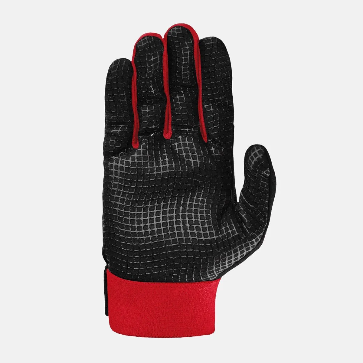 Digital Camo Red Beast Batting Gloves