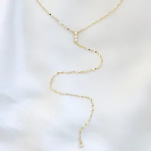 Ember Y Necklace