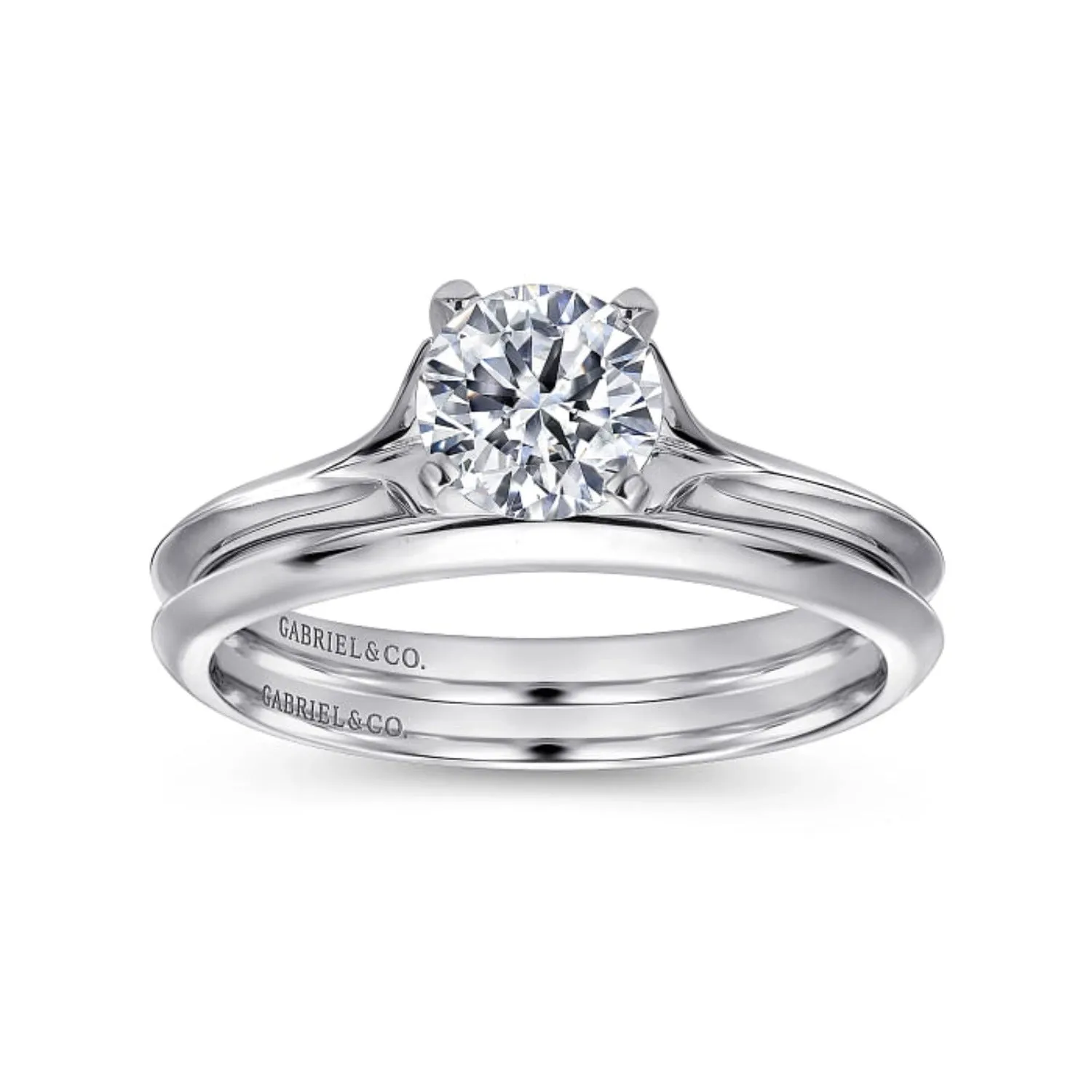Gabriel & Co. "Ellis" Solitaire Engagement Ring