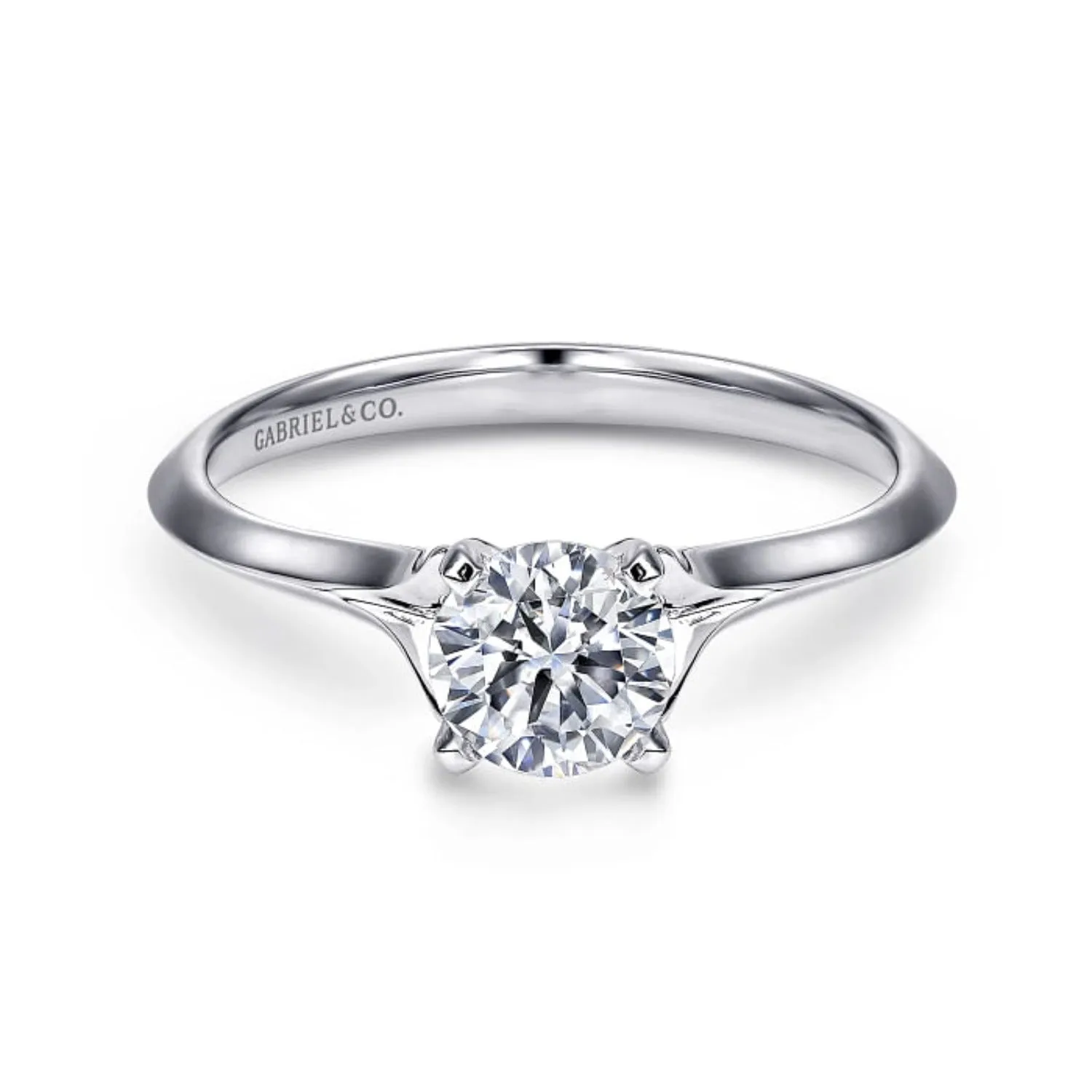 Gabriel & Co. "Ellis" Solitaire Engagement Ring