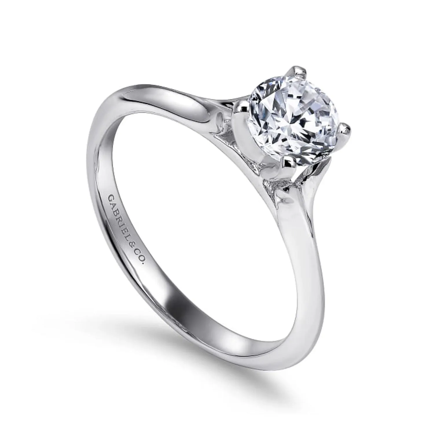 Gabriel & Co. "Ellis" Solitaire Engagement Ring