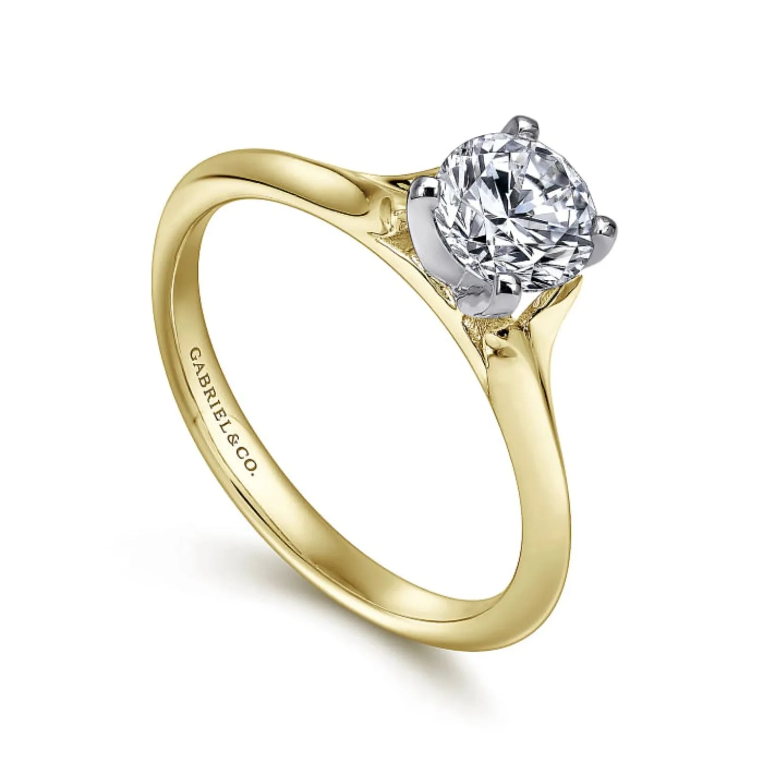 Gabriel & Co. "Ellis" Solitaire Engagement Ring