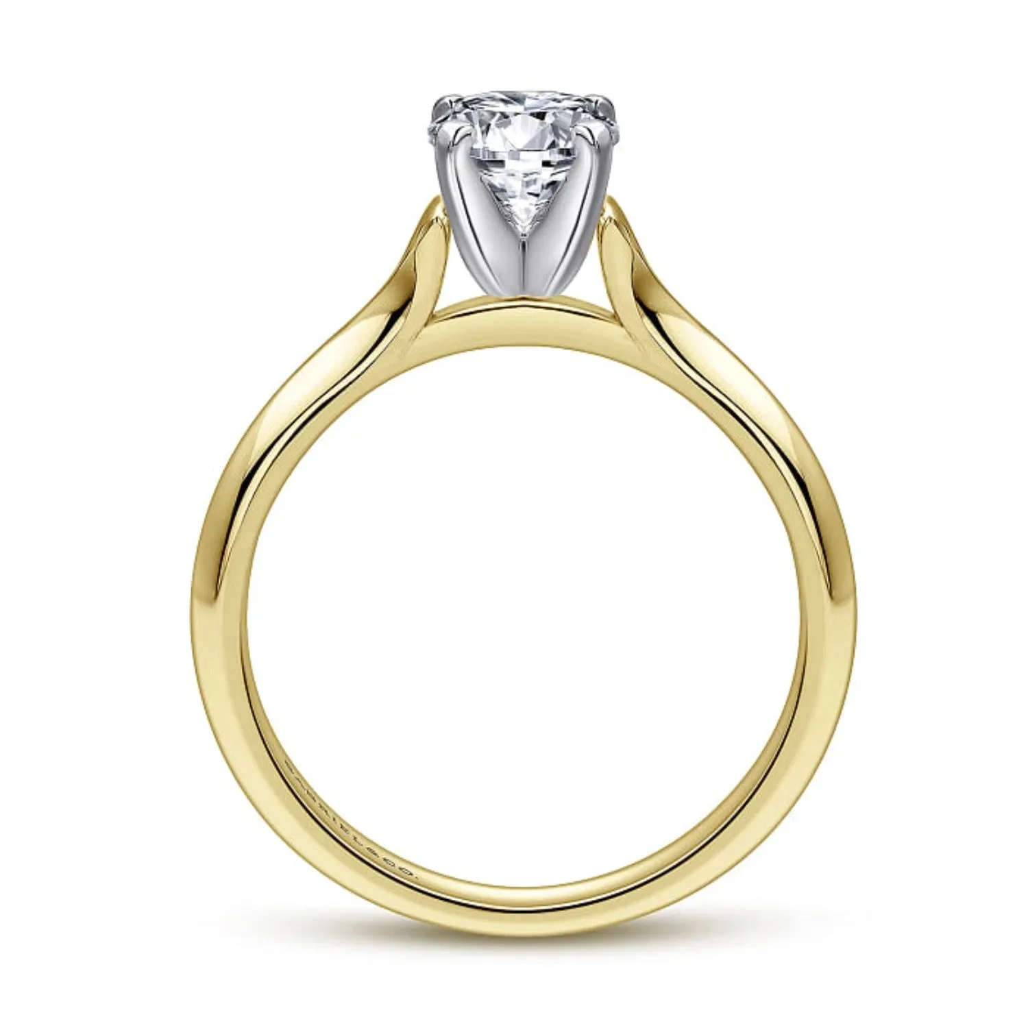 Gabriel & Co. "Ellis" Solitaire Engagement Ring