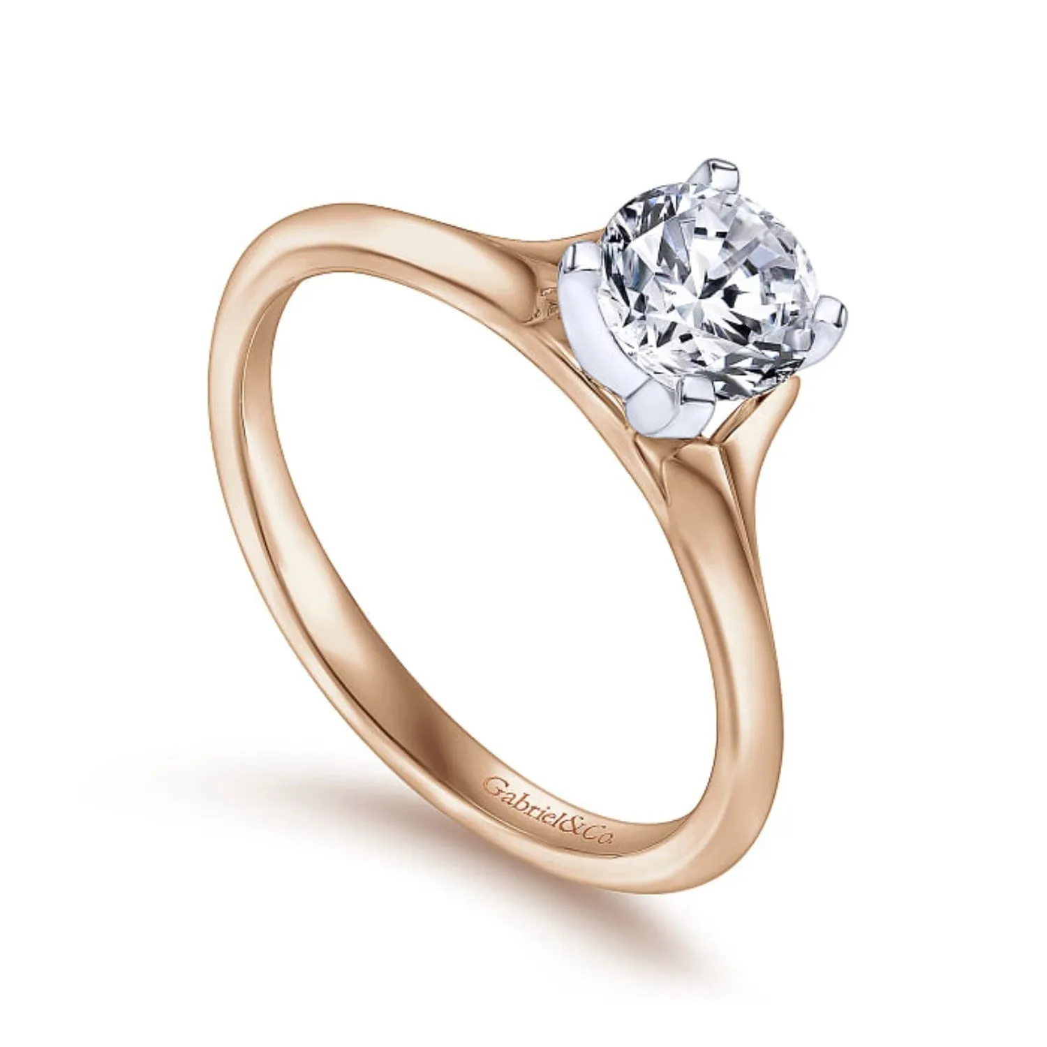 Gabriel & Co. "Ellis" Solitaire Engagement Ring