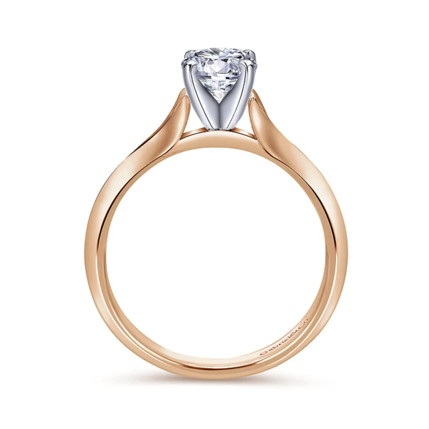 Gabriel & Co. "Ellis" Solitaire Engagement Ring
