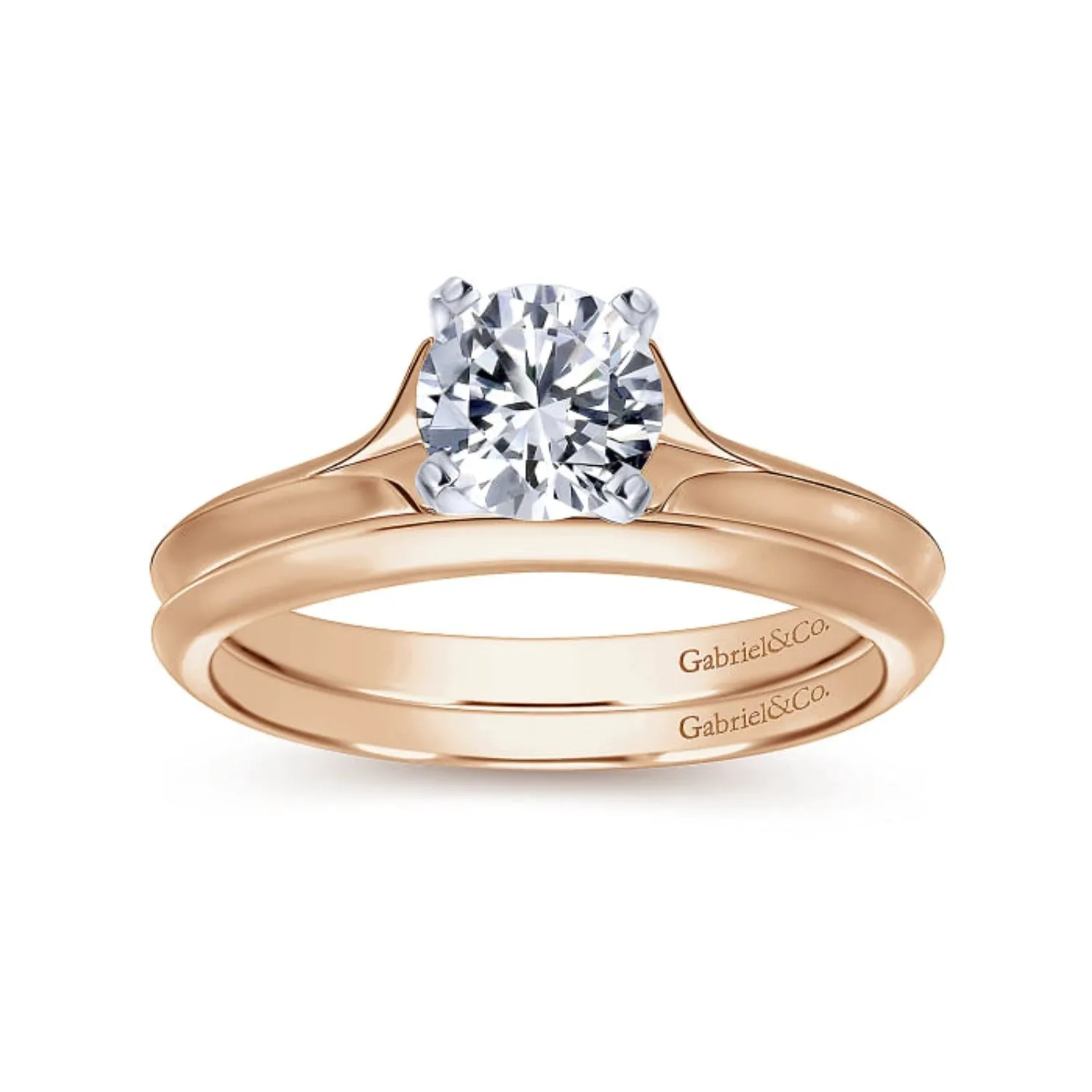Gabriel & Co. "Ellis" Solitaire Engagement Ring
