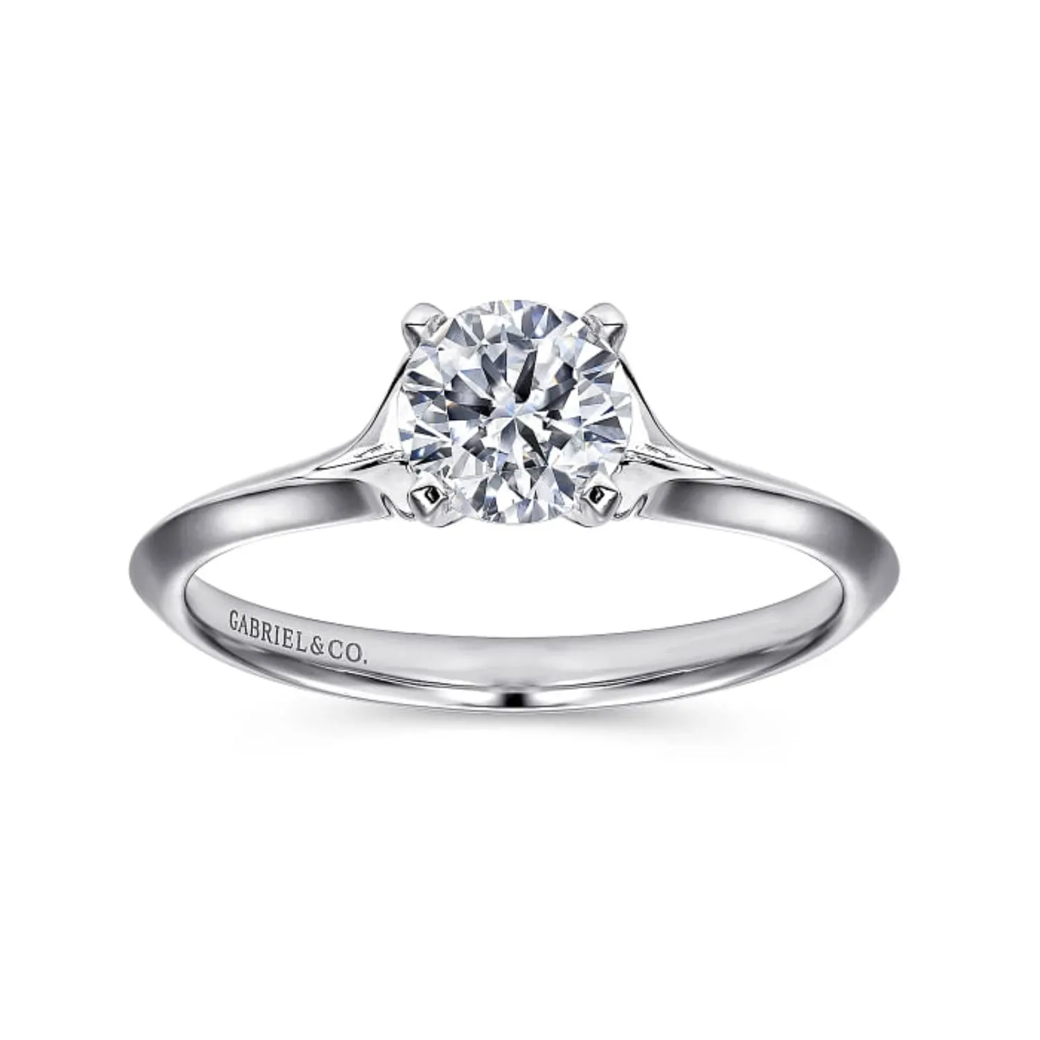 Gabriel & Co. "Ellis" Solitaire Engagement Ring