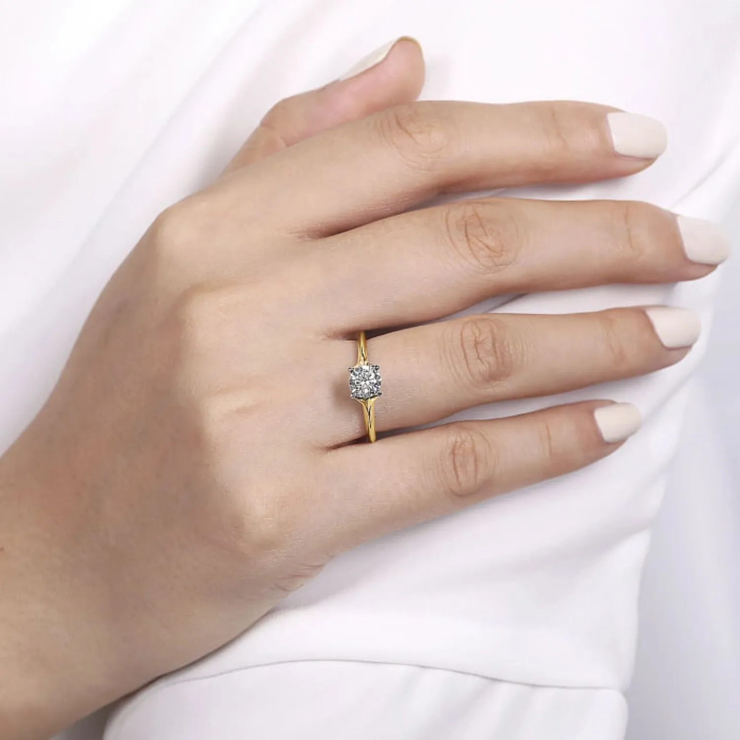 Gabriel & Co. "Ellis" Solitaire Engagement Ring