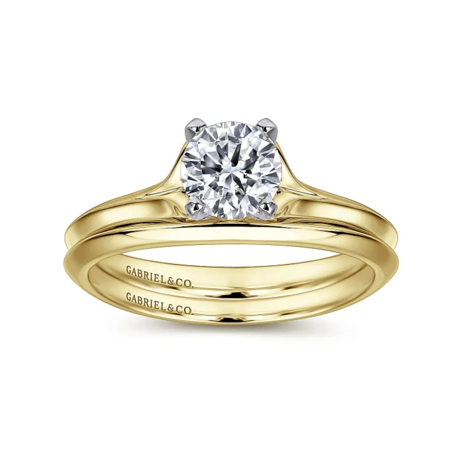 Gabriel & Co. "Ellis" Solitaire Engagement Ring