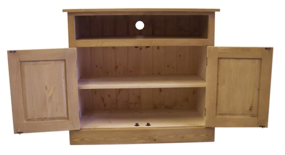 >Tall TV Unit / Telephone Table with Cupboard