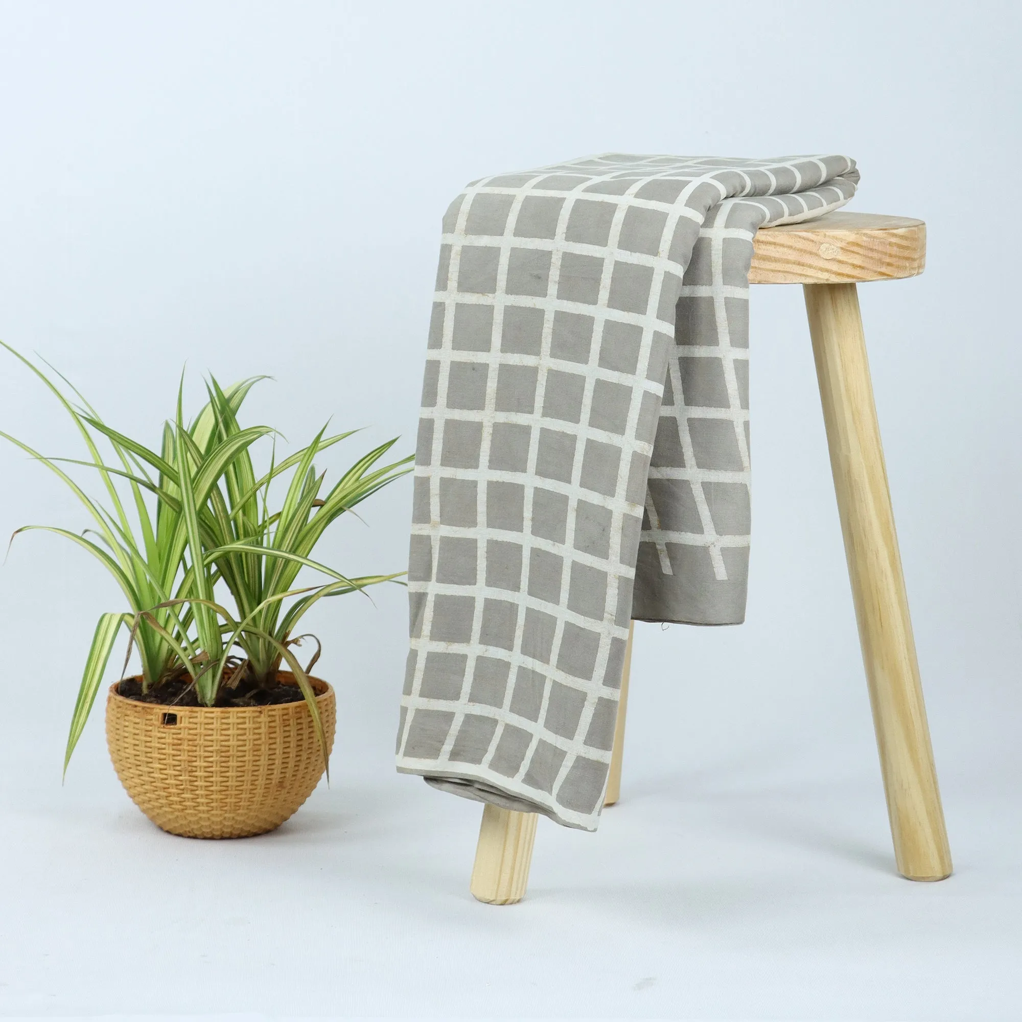 Hand Block Geometrical Printed Soft Cotton Fabric