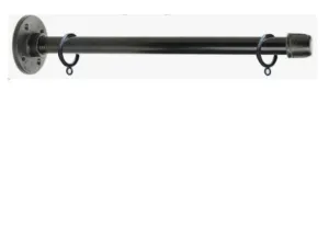 Industrial Pipe Bracket with Adjustable Rings for Custom Signage- 3/4" x 48"- BRACKET ONLY