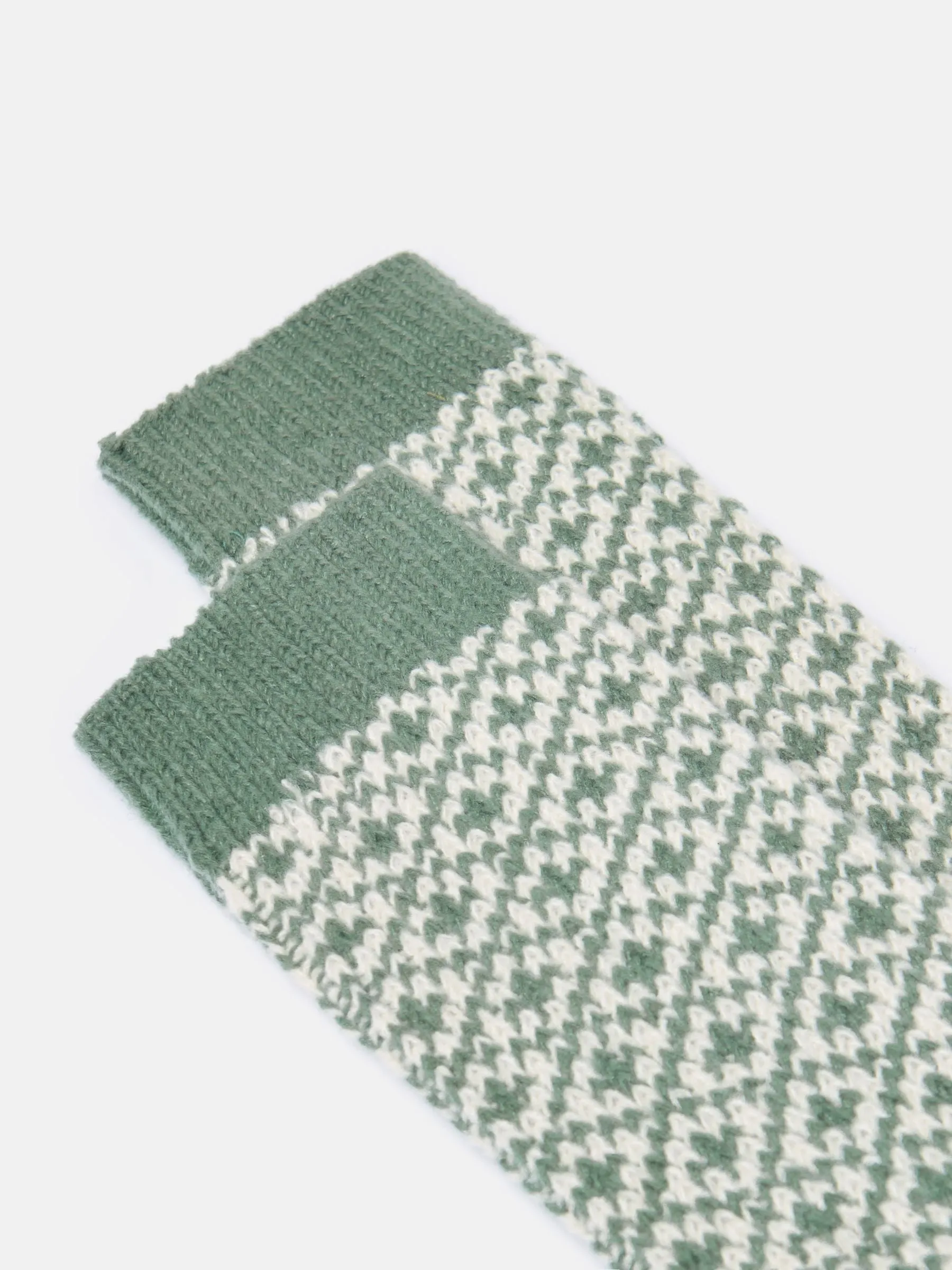 Joules Toasty Soft Geometric Socks