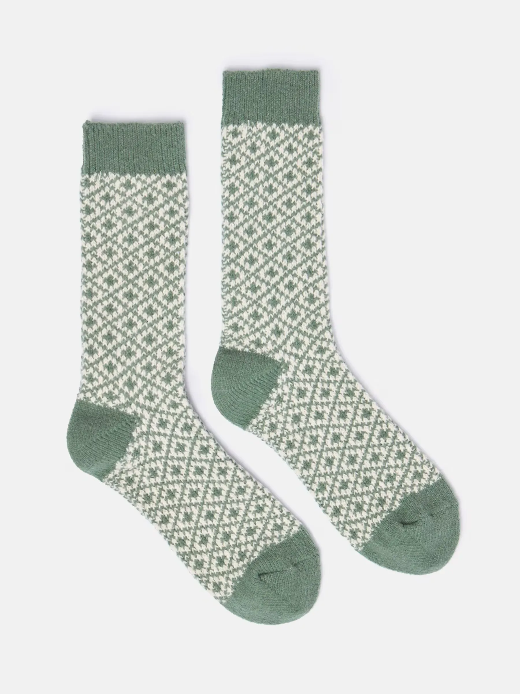 Joules Toasty Soft Geometric Socks