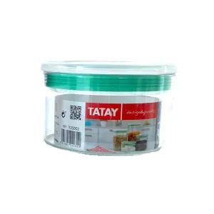 Kitchen Jar 0.5L Transparent   Green