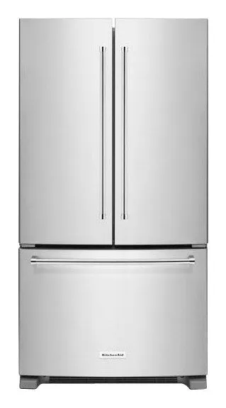 KitchenAid - 25.2 Cu. Ft. French Door Refrigerator - Stainless steel