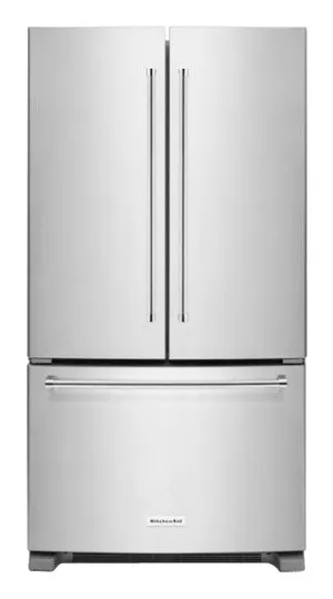 KitchenAid - 25.2 Cu. Ft. French Door Refrigerator - Stainless steel