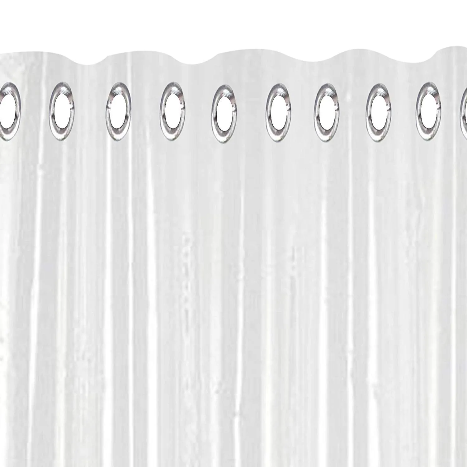 Kuber Industries Plastic Curtain (Standard, Transparent)