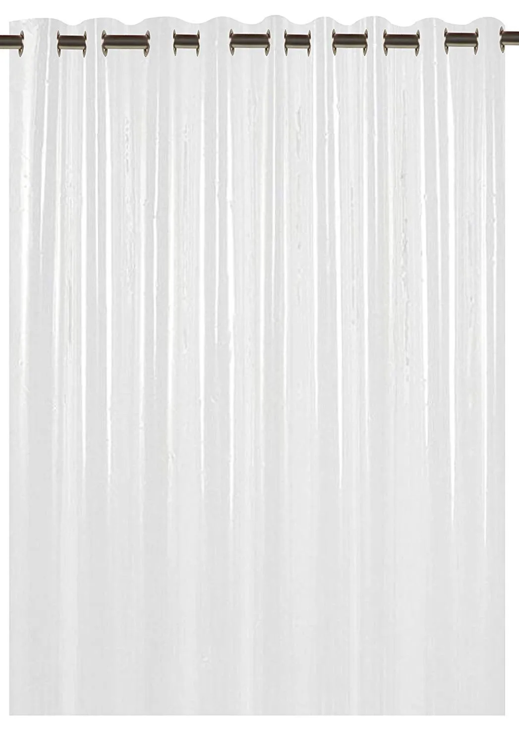 Kuber Industries Plastic Curtain (Standard, Transparent)