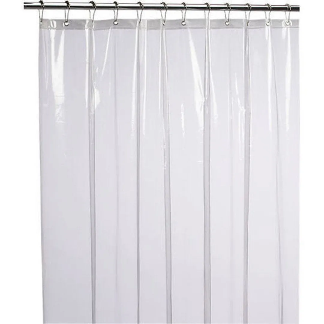 Kuber Industries PVC 0.30 mm AC Curtain - 9ft, Standard, Transparent,Curtain13